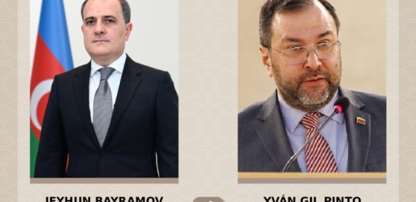 Ceyhun Bayramov venesuelalı həmkarı ilə son hadisələri müzakirə etdi