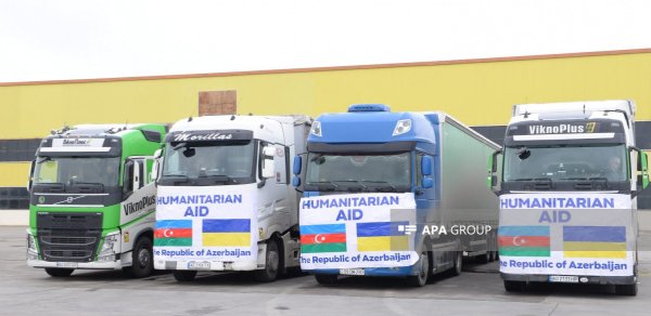 Ukrayna humanitar yardıma görə Azərbaycana təşəkkür edib