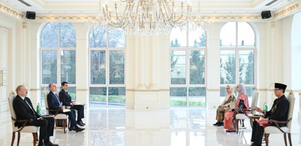 Prezident İndoneziyanın yeni səfirinin etimadnaməsini qəbul etdi - FOTOLAR