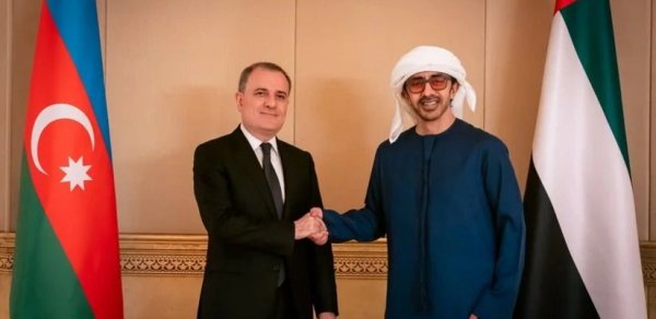 Azərbaycan və BƏƏ XİN rəhbərləri Əbu-Dabidə strateji tərəfdaşlığı müzakirə ediblər