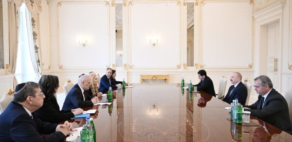 Prezident daha bir qəbul keçirdi - Fotolar