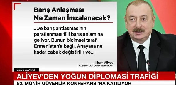 "Haber Global": "Azərbaycan Prezidenti İlham Əliyevdən gərgin diplomatik fəaliyyət"