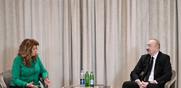 İlham Əliyev Münxendə Bolqarıstan Prezidenti ilə görüşdü