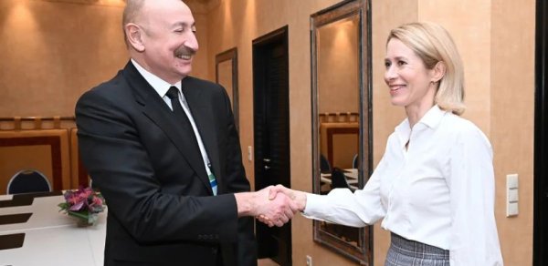 Prezident Münxendə Kaya Kallas ilə görüşüb - FOTOLAR