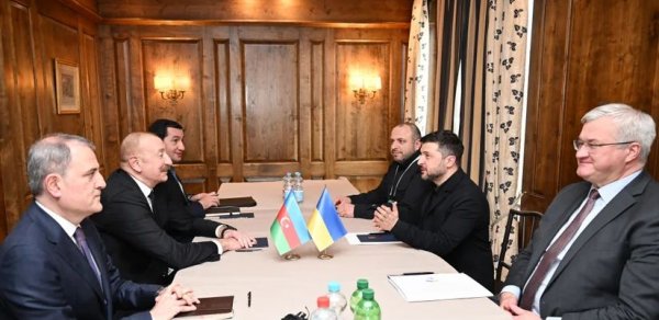 Azərbaycan və Ukrayna Prezidentləri Rusiya ilə sülhü müzakirə ediblər