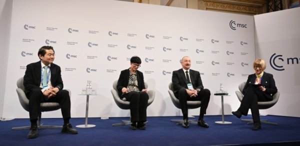 Prezident İlham Əliyev Almaniyaya səfəri ilə bağlı paylaşım edib - VİDEO