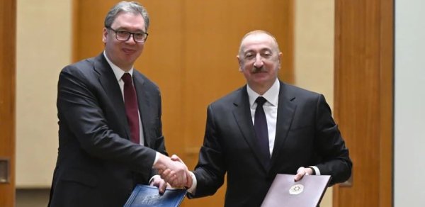 Biz dost ölkə Azərbaycanla ən yaxşı strateji tərəfdaşlığı inkişaf etdirməkdə israrlıyıq - Vuçiç