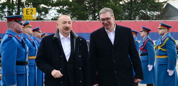 İlham Əliyevin Serbiyaya səfəri başa çatdı - FOTOLAR