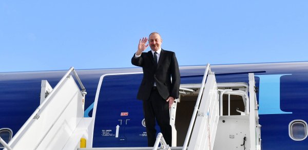 İlham Əliyevin ABŞ-yə səfəri başa çatdı