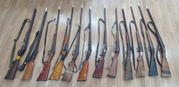 Qanunsuz saxlanılan silah-sursat aşkar edildi