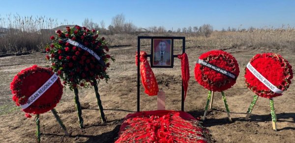 Xidməti vəzifəsini yerinə yetirərkən həlak olan FHN əməkdaşı dəfn olundu