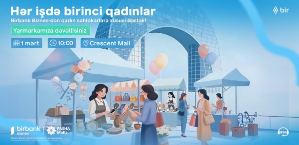 "Hər işdə birinci qadınlar"