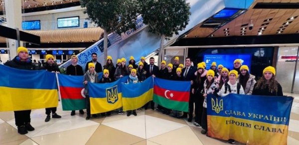 Daha 26 ukraynalı uşaq reabilitasiya üçün Bakıya gətirildi