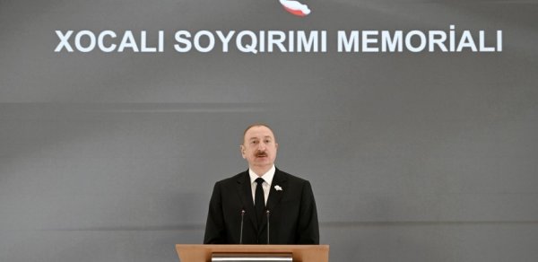 Prezident: Xocalı soyqırımının məsuliyyətini Ermənistan dövləti daşıyır