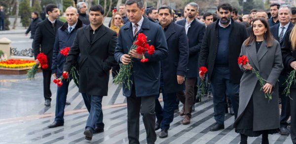 “İCMA” üzvləri və əməkdaşları “Ana harayı”nı ziyarət etdi - FOTOLAR