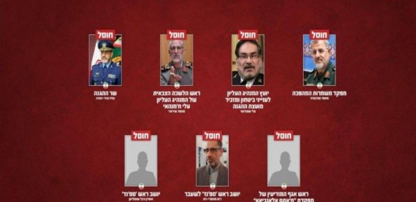 İsrail Müdafiə Qüvvələri: İranın hərbi rəhbərliyi məhv edilib