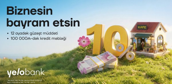 Yelo Bank-dan mikro bizneslər üçün bahar kampaniyası!