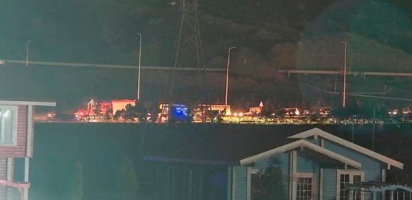 Bakı dairəvi yolunda maşın yandı - Sıxlıq yarandı