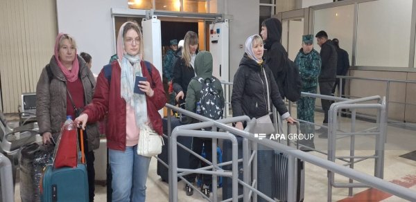 126 Rusiya vətəndaşı ölkələrinə göndərilmək üçün Lənkəran hava limanına aparılıb