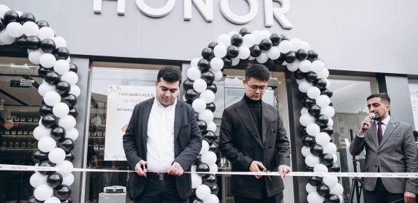 HONOR Azərbaycanda ikinci rəsmi mağazasını və ilk servis mərkəzini açdı - FOTO - VİDEO