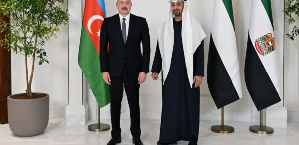 Şeyx Məhəmməd bin Zayed Al Nəhyan Prezident İlham Əliyevə zəng edib