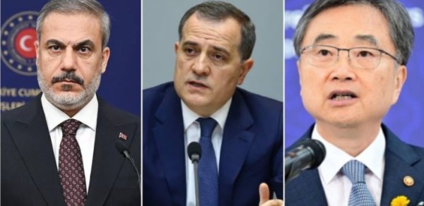 Hakan Fidan Azərbaycan və Cənubi Koreyan XİN başçıları ilə regionda gərginliyi müzakirə etdi