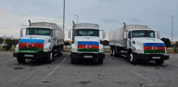 Prezidentin tapşırığı ilə İrana humanitar yardım yola salındı