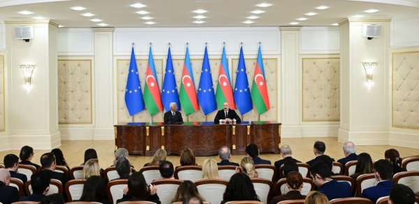 Prezident İlham Əliyev və Antonio Koşta mətbuata bəyanatla çıxış ediblər
