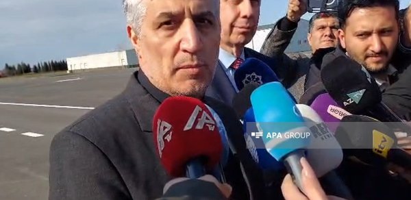 Səfir: İrana humanitar yardımı birinci Azərbaycan göndərib