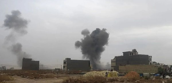 Bağdadda hərbi düşərgə hücuma məruz qalıb