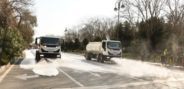 Bugünkü iməcilikdə Bakının 537 küçəsi yuyuldu