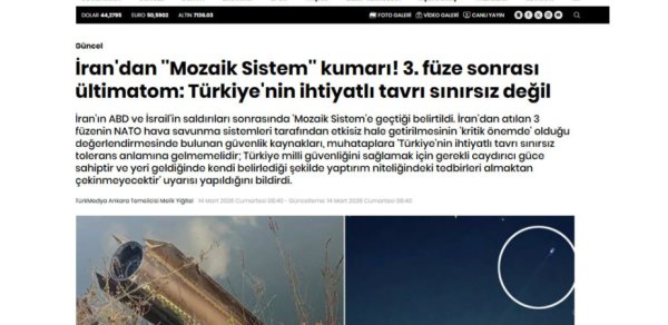 “İran ballistik raketlərinin Türkiyəyə buraxılması yerləri müəyyən edilib”