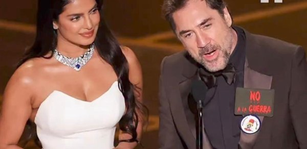 "Oskar" səhnəsində “Müharibəyə yox, Fələstinə azadlıq” şüarı səsləndi