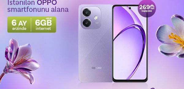 Azercell-dən xüsusi “OPPO” kampaniyası