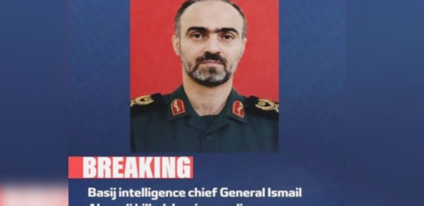 İranın "Bəsic" qüvvələrinin kəşfiyyat rəhbəri öldürülüb