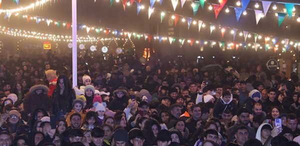 Xankəndidə bayram bayrama qarışıb - Fotolar