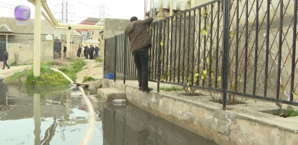 Xətaidə evləri çirkab suların altında qalan sakinlərin aqibəti necə olacaq? - VİDEO