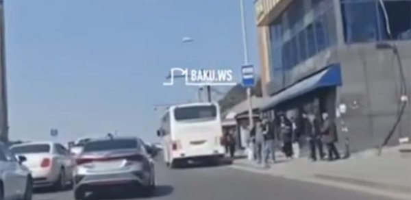 “Şamaxinka”dakı həmin avtobus zolağı ləğv edildi - Video