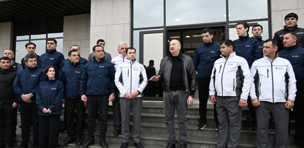 Ölkəmizdə ən böyük körpü gələn il istifadəyə veriləcək - Video