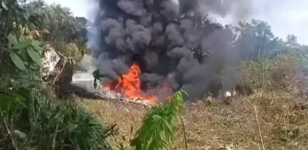 Kolumbiyada 100-dən çox hərbçini daşıyan təyyarə qəzaya uğrayıb