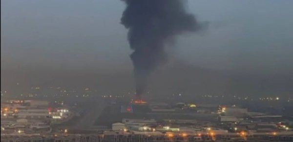 İran Ərbil hava limanına zərbə endirib