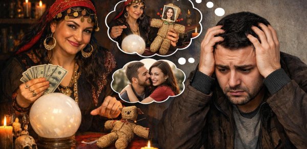 Sevgilisinə cadu etdirmək istəyən kişi dələduzların qurbanı oldu