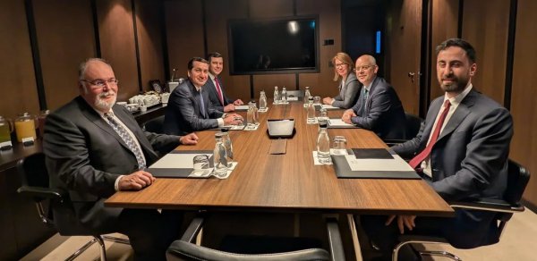 Hikmət Hacıyev Akif Çağatay Kılıç ilə görüşdü - FOTO