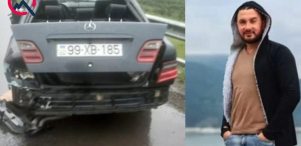 35 yaşlı taksi sürücüsü qəzada öldü