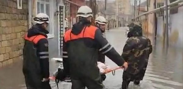 Su basmış ərazilərdən 118 nəfər təxliyə edilib