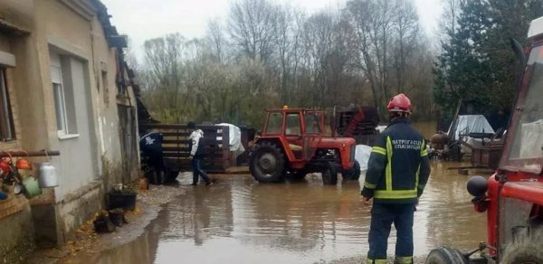 Serbiyada intensiv yağışlar daşqınlara səbəb olub