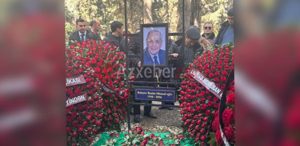 Xalq artisti Rasim Balayev I Fəxri xiyabanda dəfn edildi