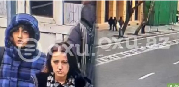 Nizami Kino Mərkəzində vandalizm aktının anbaan görüntüləri - VİDEO