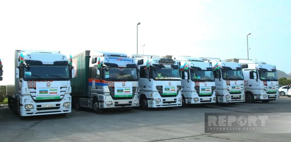 Azərbaycandan İrana növbəti humanitar yardım