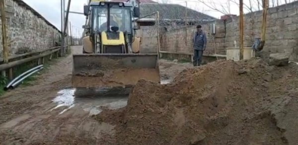 Maştağada xətt bərpa edildi